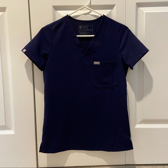USED Figs Navy Blue Scrub Set #1 - Picture 6 of 10